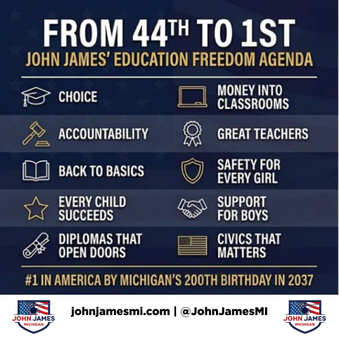 From 44th to First education plan
