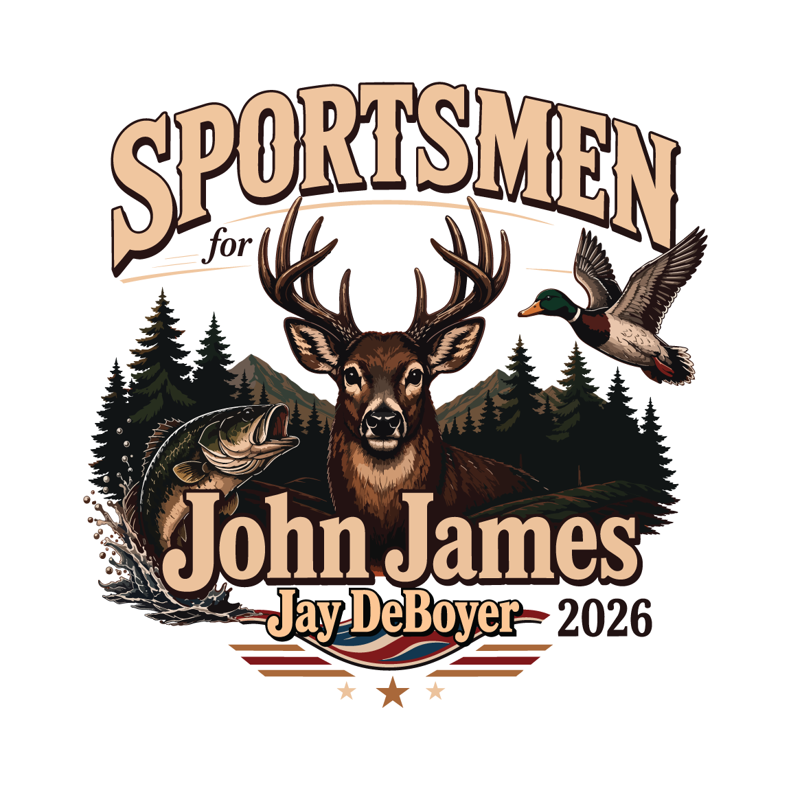 Sportsmen for John James and Jay DeBoyer